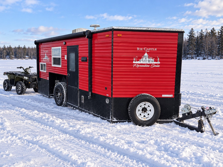 Used 2019 Ice Castle Recreation Series 8x17 RV Toy Hauler