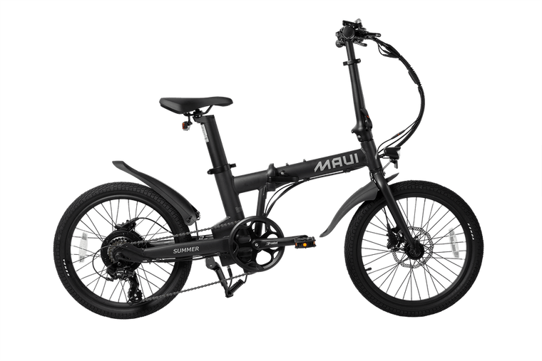 Maui Folding Summer 350W Black Ebike