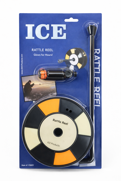 Ice Castle Black Rattle Reel