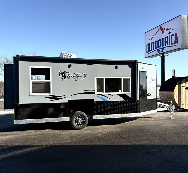Ice Castle Husky Lodge XL 8x22S RV Camper & Fish House