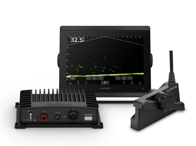 Garmin GPSMAP 8610xsv/LiveScope Plus LVS34-IF Ice House Bundle (020-00332-00)