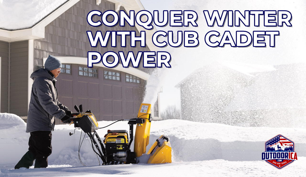 Be Ready for a Big Minnesota Winter with a Cub Cadet Snow Blower