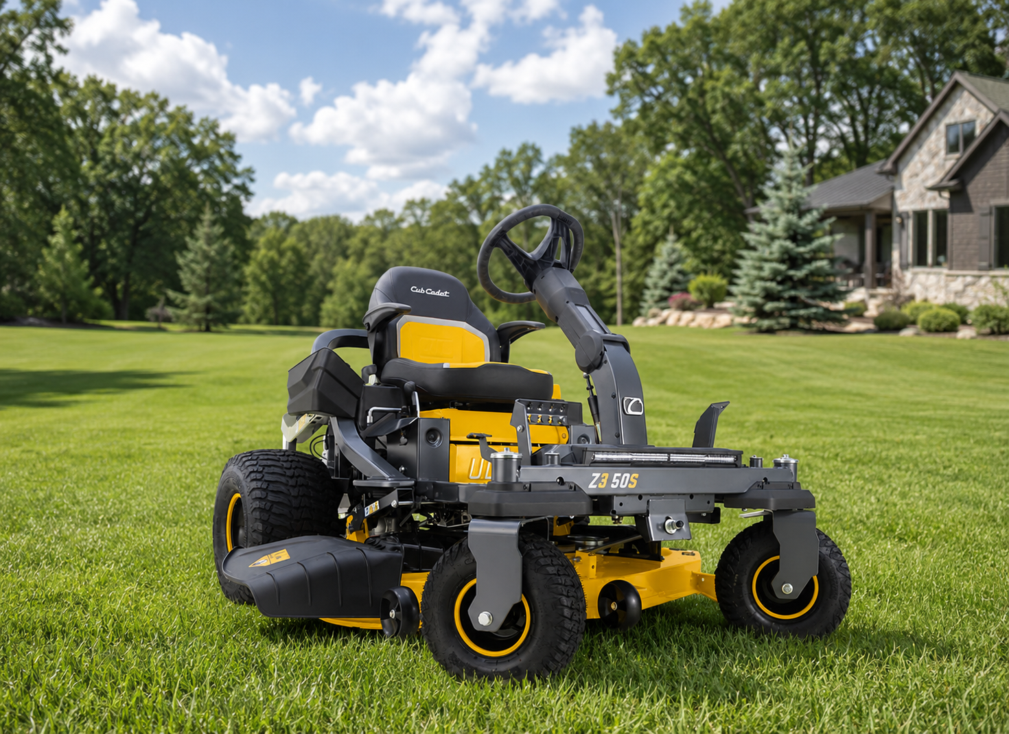 Cub Cadet Ultima Z3 50S compared to John Deere Z330M zero turn mower