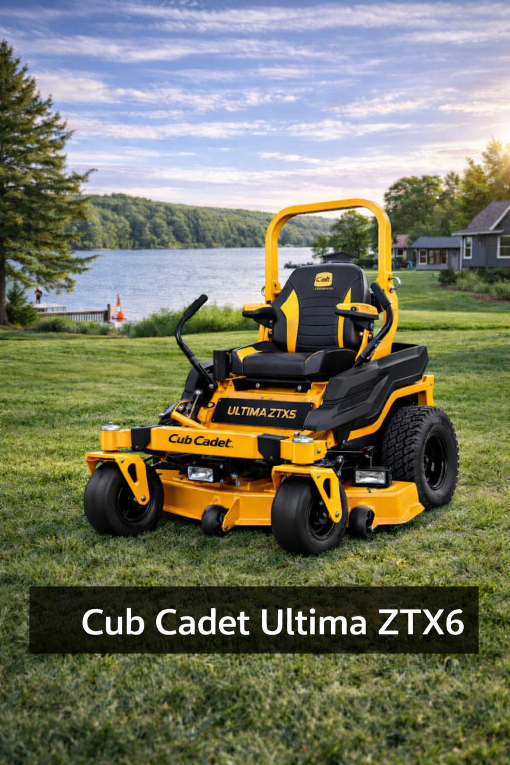 Cub Cadet Ultima ZTX6 zero-turn mower for acreage mowing in Minnesota