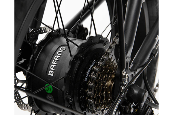 Maui Jack 500W Bafang motor closeup