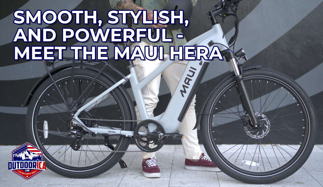 Meet the Maui Hera: A Stylish & Comfortable Electric City Bike