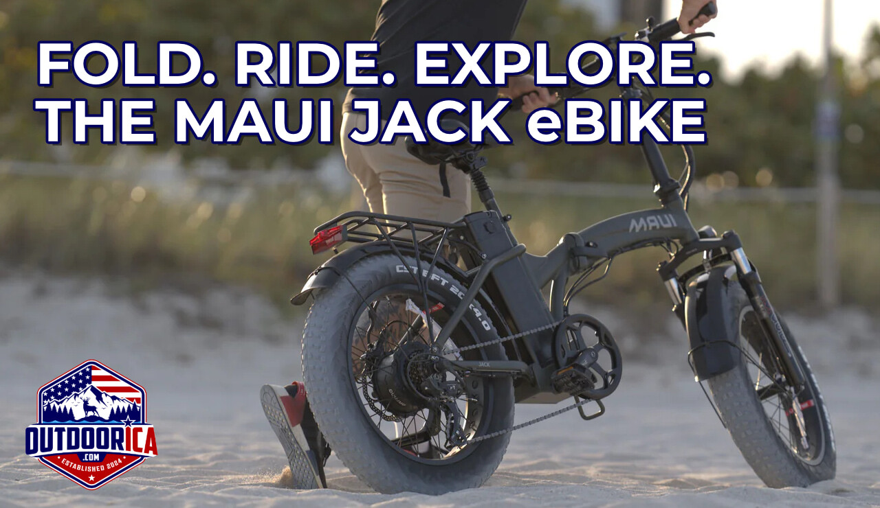 The Maui Jack eBike. Fold, Ride, Explore