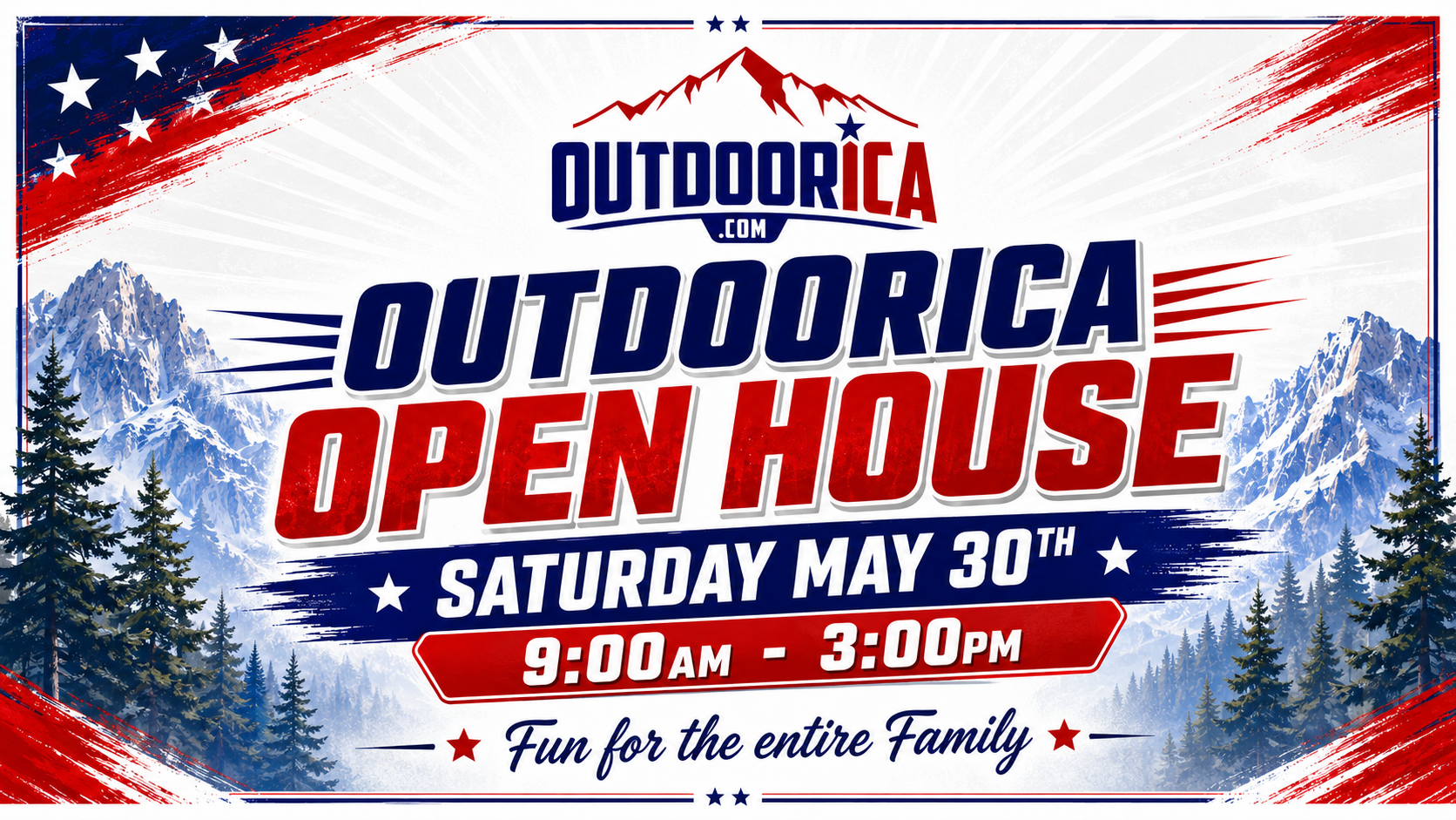 OUTDOORICA Open House Saturday May 30th from 9 AM to 3 PM