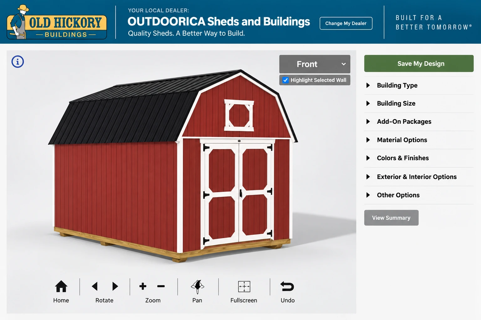 OUTDOORICA Old Hickory building design and customization