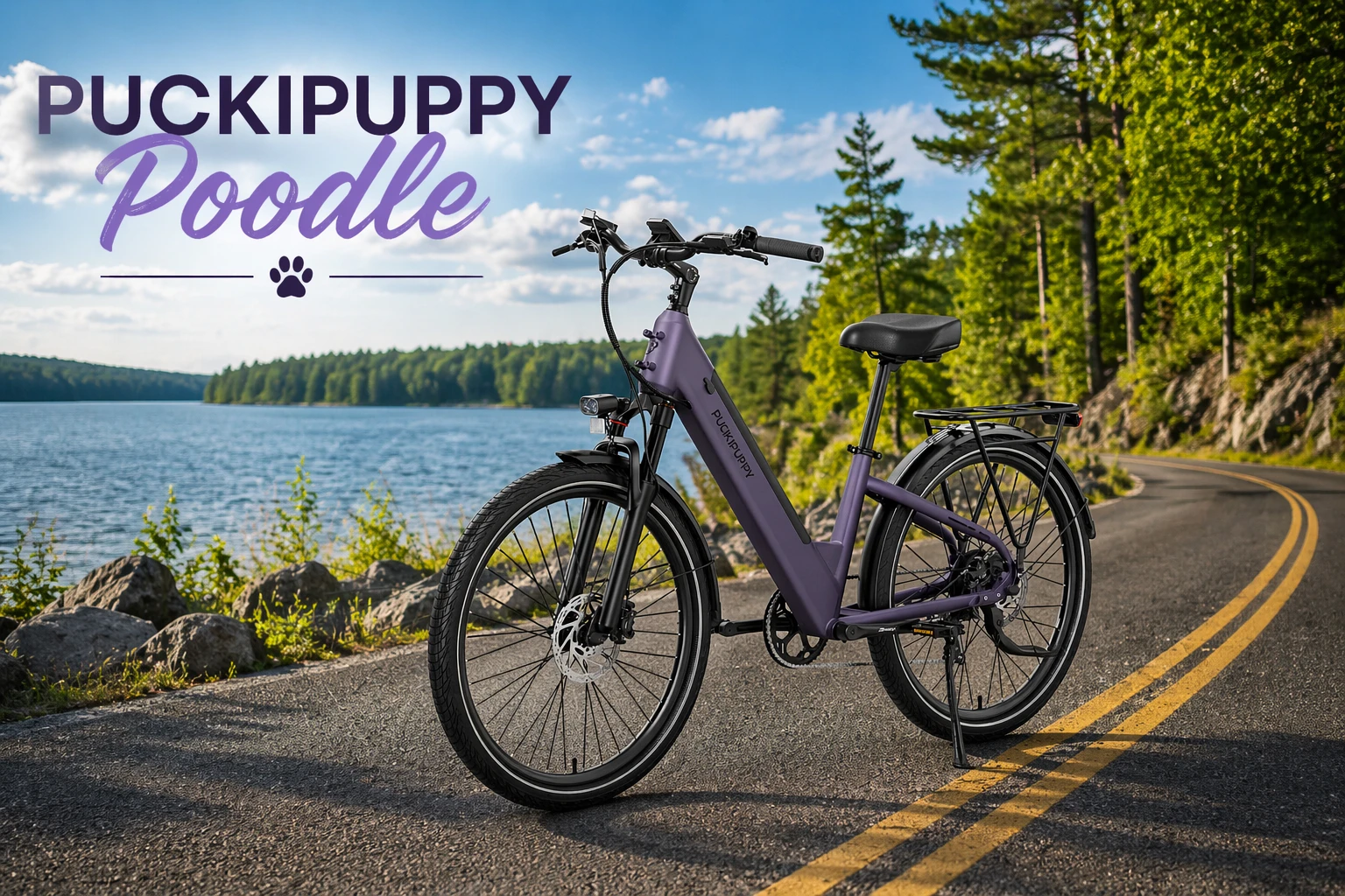 Narrow tire commuter cruiser e-bike example at OUTDOORICA in Minnesota