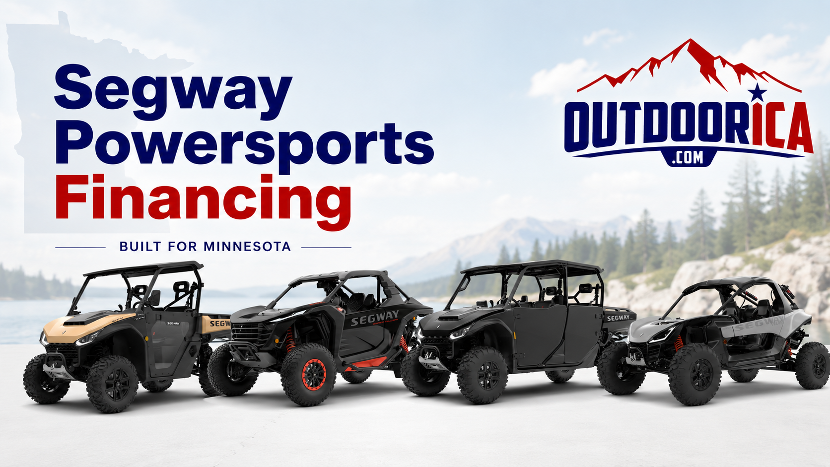 Segway Powersports UTV financing at OUTDOORICA in Albany Minnesota