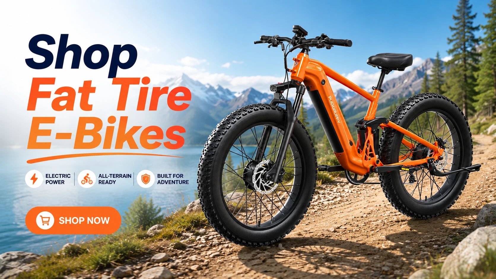 Shop fat tire e-bikes at OUTDOORICA for Central Minnesota riding