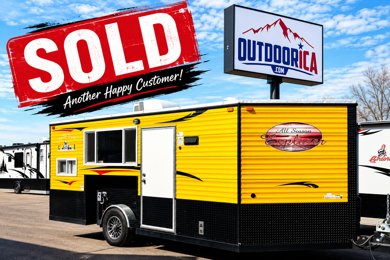 OUTDOORICA helps sell fish houses on consignment in Minnesota