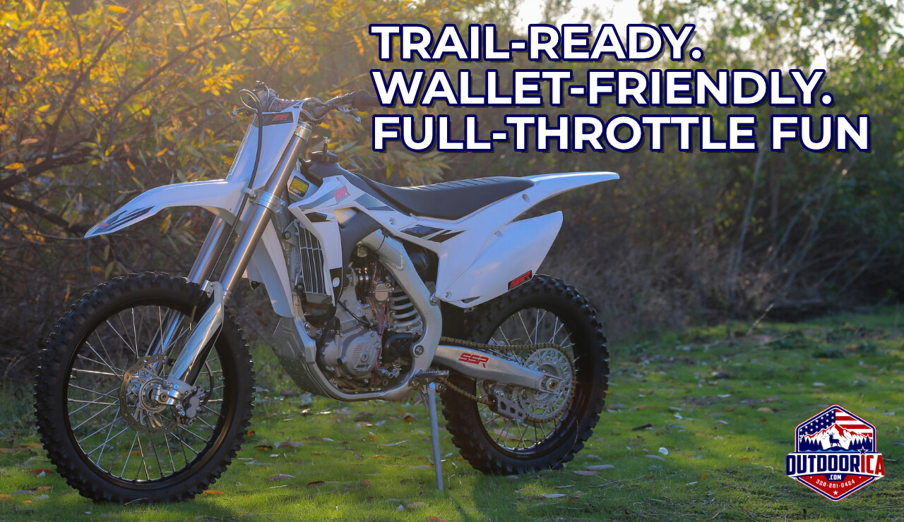 SSR Motorsports Dirt Bikes Now at Outdoorica: Big Fun, Small Price