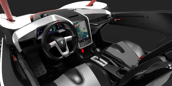 Segway Villain SX10 P Interior: Available at Outdoorica in Minnesota