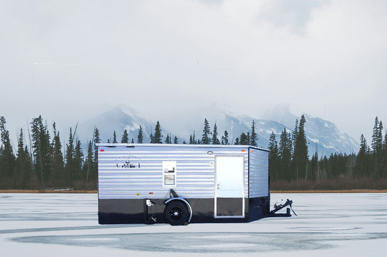 Premium Ice Castle Special 6.5x12 Fish House: Ultimate Winter