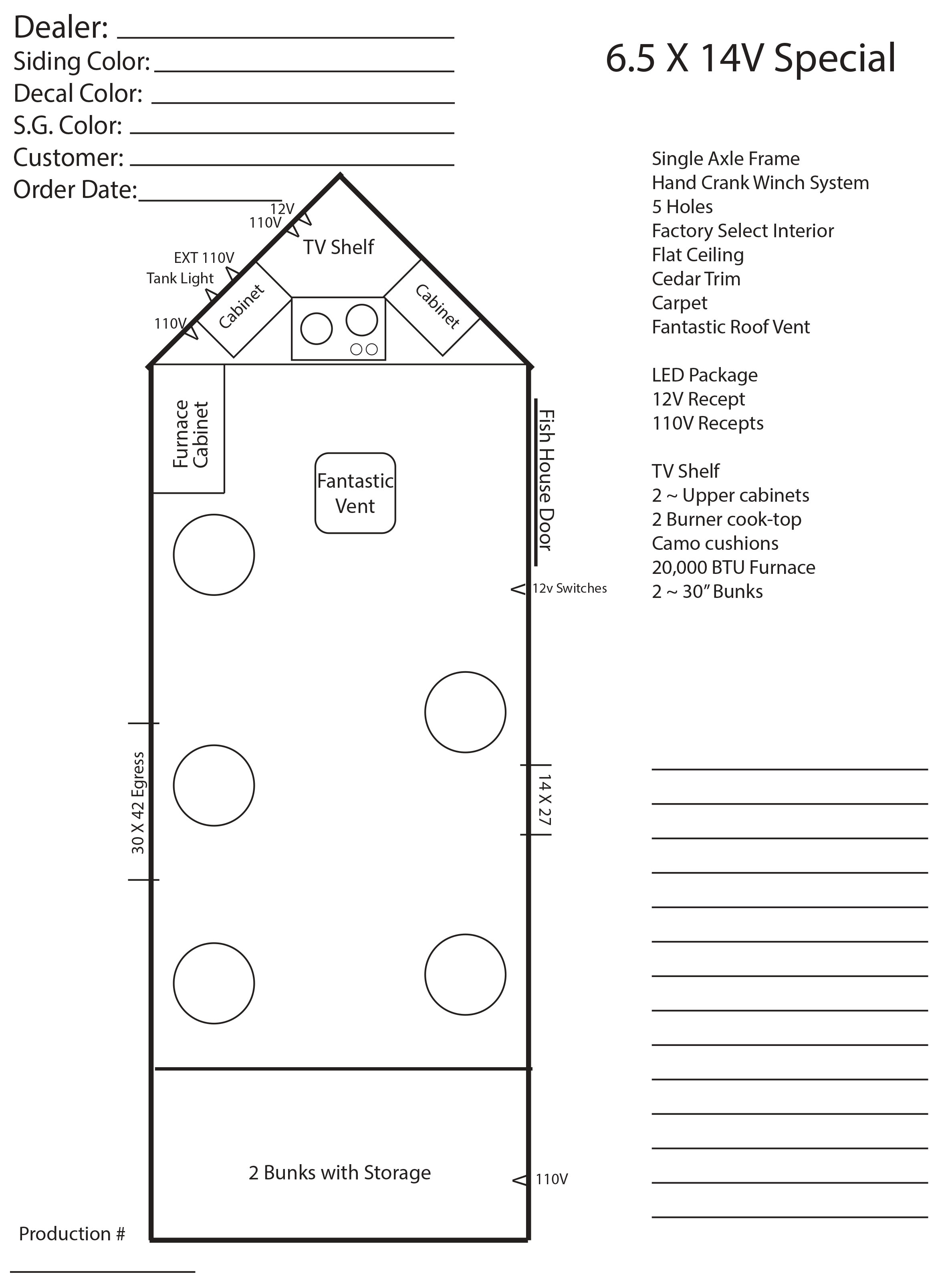 Premium Ice Castle Special 6.5x14 Fish House: Your Ultimate Winter