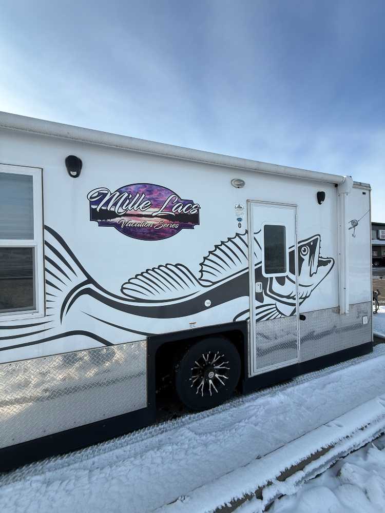 Used 2024 Ice Castle Mille Lacs Vacation Series RV 8x17 Fish House