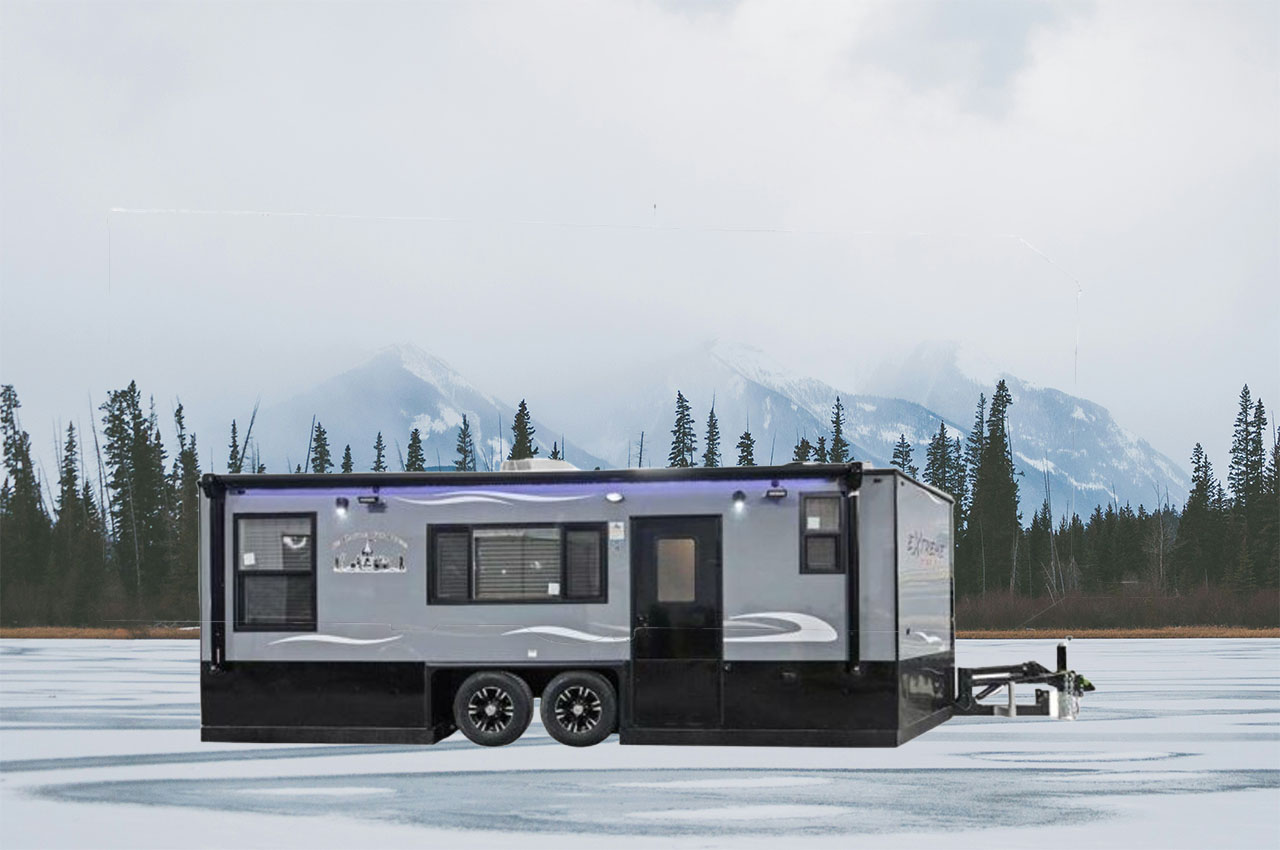 Ice Castle RV Hybrid Extreme II 8x21 RV Camper & Fish House