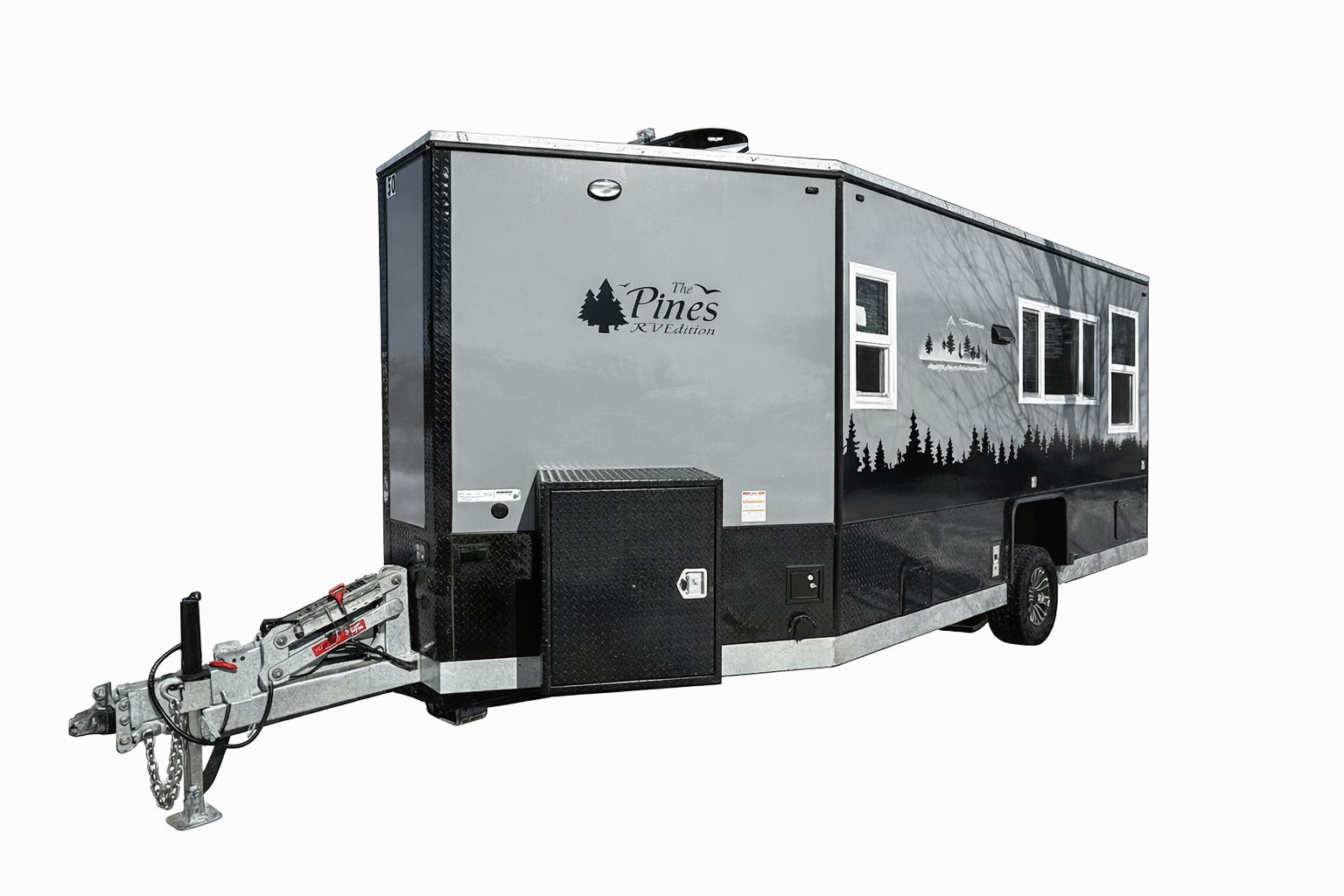 Ice Castle The Pines 8x22 Stub Hydraulic RV Fish House | Outdoorica