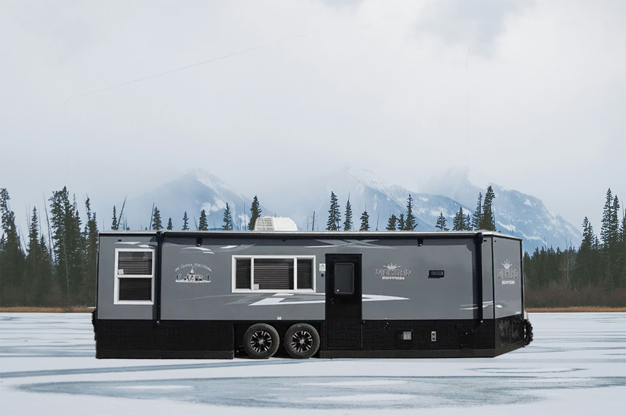 Ice Castle Diamond 8x26 RV Camper & Fish House | Outdoorica