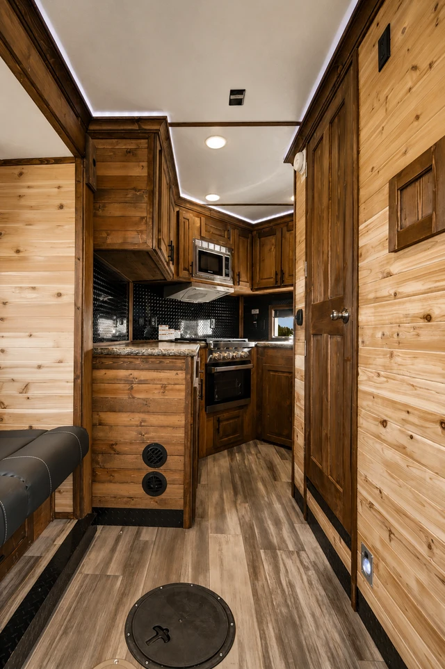 Ice Castle Uncharted RV 8x26V Fish House | OUTDOORICA