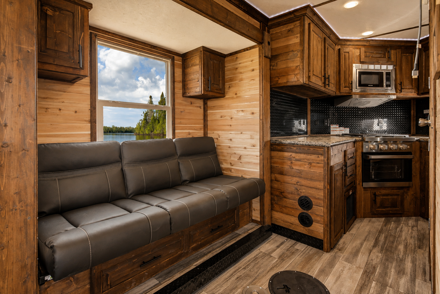 Ice Castle Uncharted RV 8x26V Fish House | OUTDOORICA