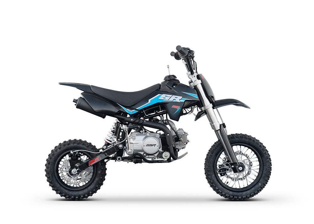 SSR Motorsports SR110SE Pit Bike - Black Blue |SR110SEBlack Blue