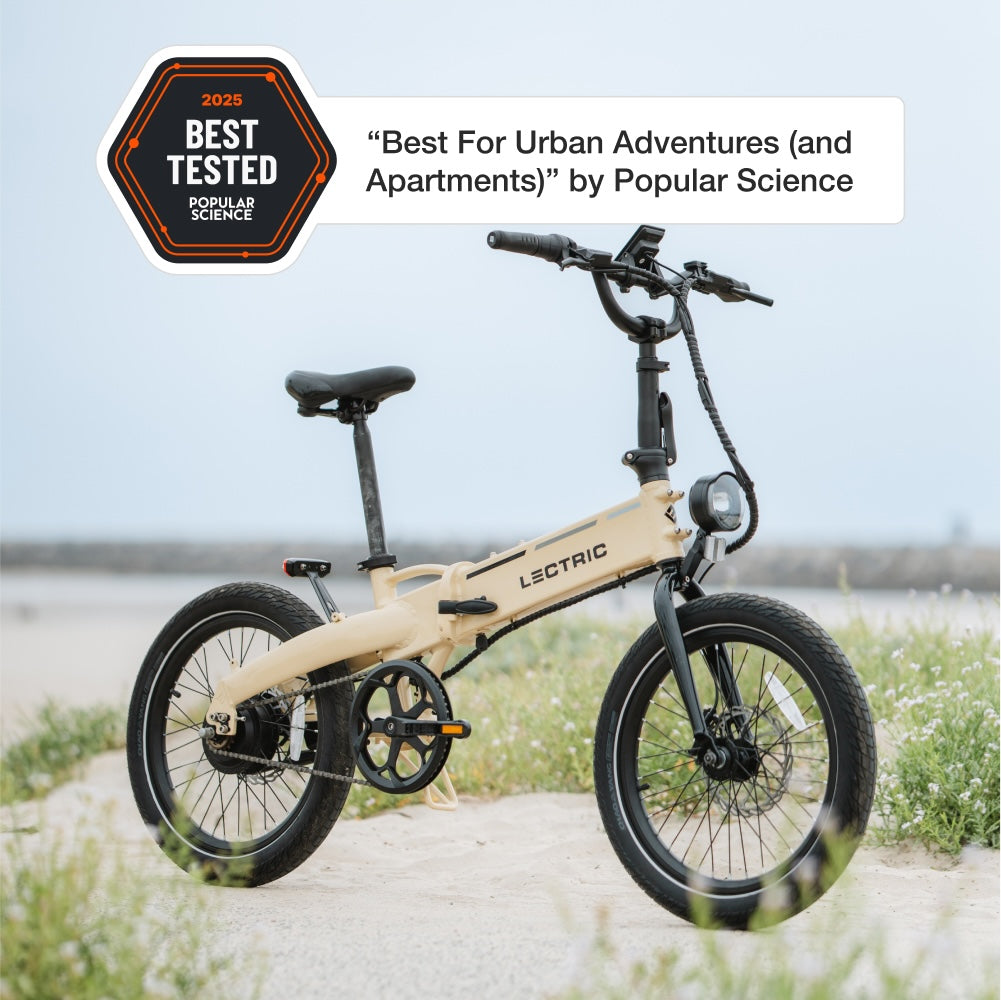 Lectric XP Lite2 Foldable High-Step Long-Range Ebike - Sandstone