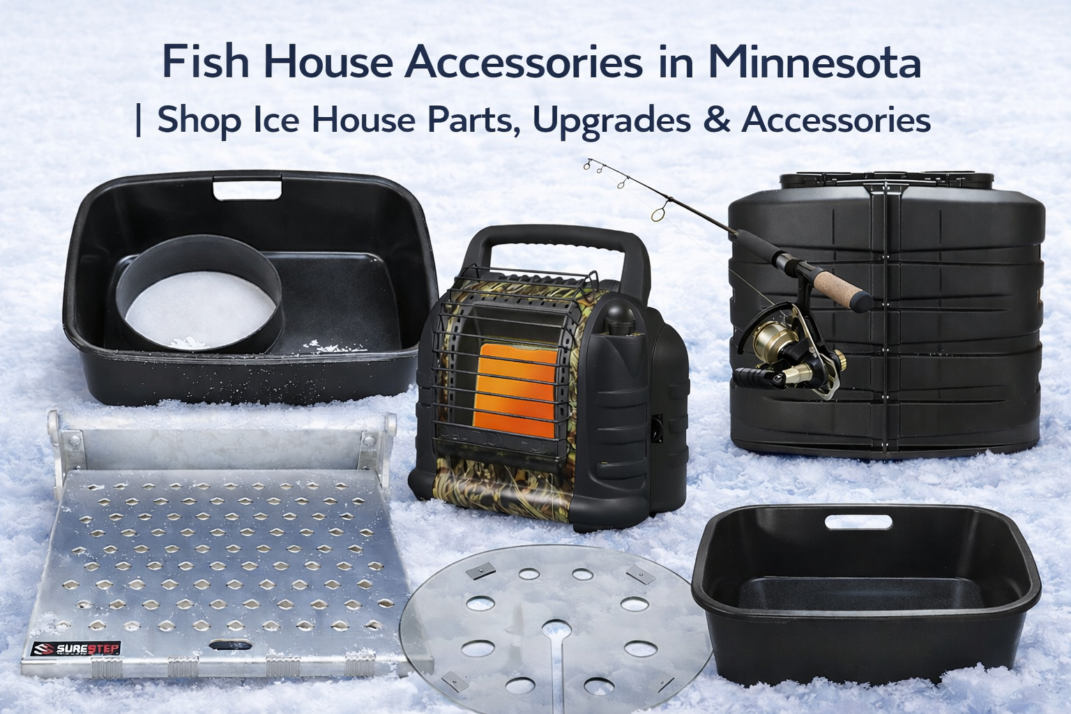 accessories for fish house Fish House Accessories in Minnesota | Shop Ice House Parts, Upgrades &  Accessories
