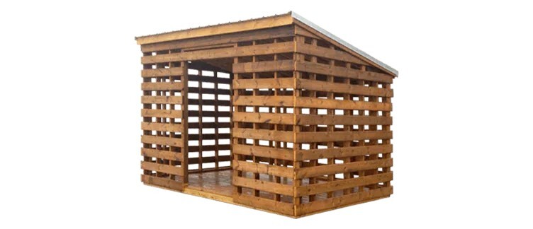 Old Hickory Wood Drying Sheds