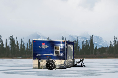 High-Quality Ice Castle Lil Jigger 6.5x8 Fish House | Outdoorica