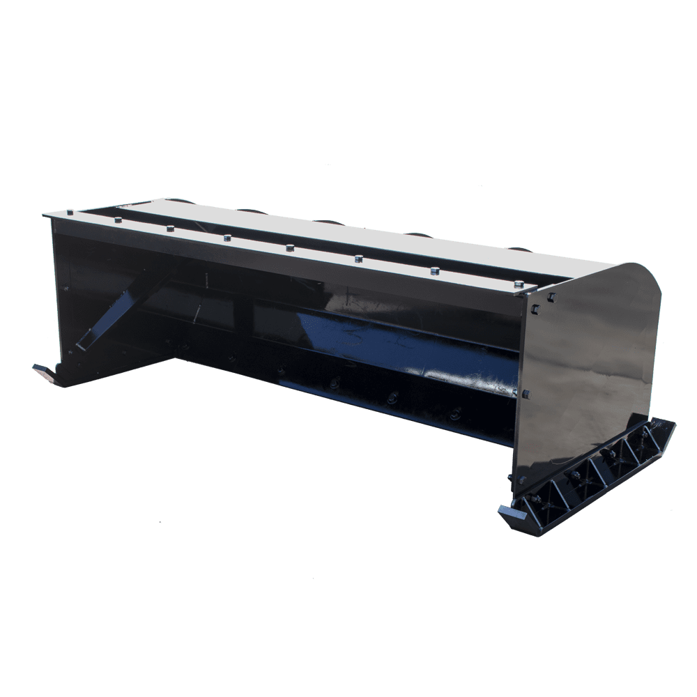 Prime skid steer snow pusher