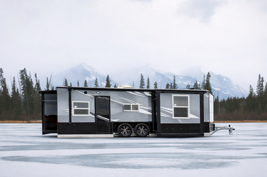 2026 Ice Castle Boss XL 8x24 RV Camper & Fish House | Outdoorica