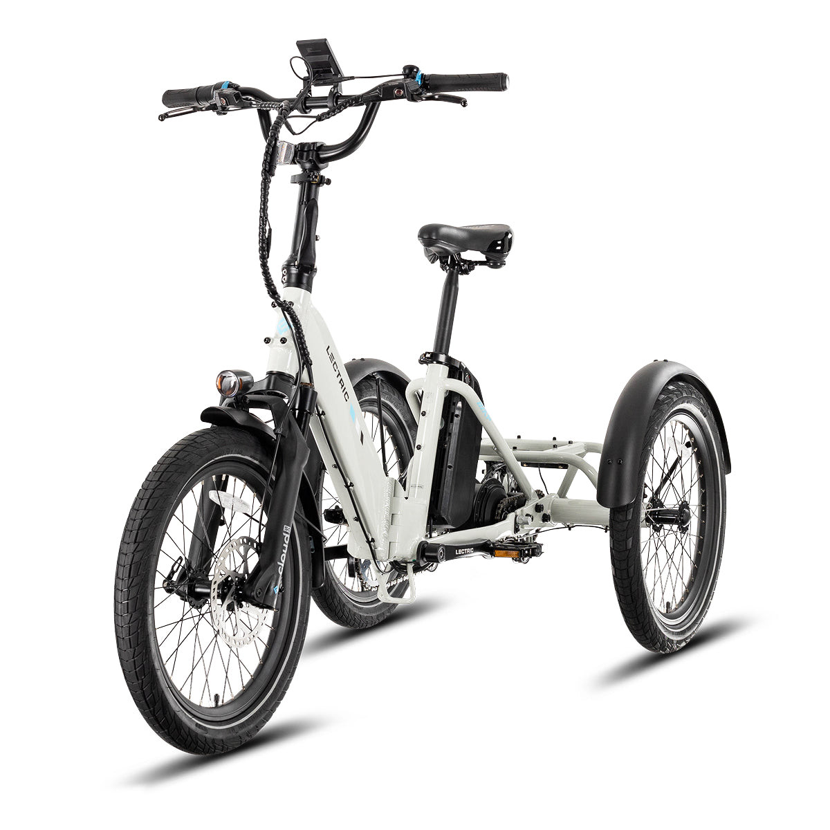 Lectric e-trike at OUTDOORICA