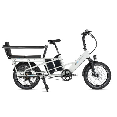 Lectric Xpedition2 Step-Thru Dual-Battery Ebike - Stratus White