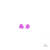 Starlet Shimmer Rose Earrings - Purple