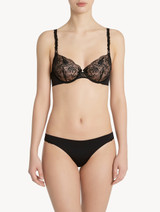 Brazilian Brief in black sheer embroidered tulle_1