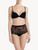 Black Leavers lace high-waisted brief