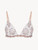 Triangle Bra in beige embroidered tulle_0