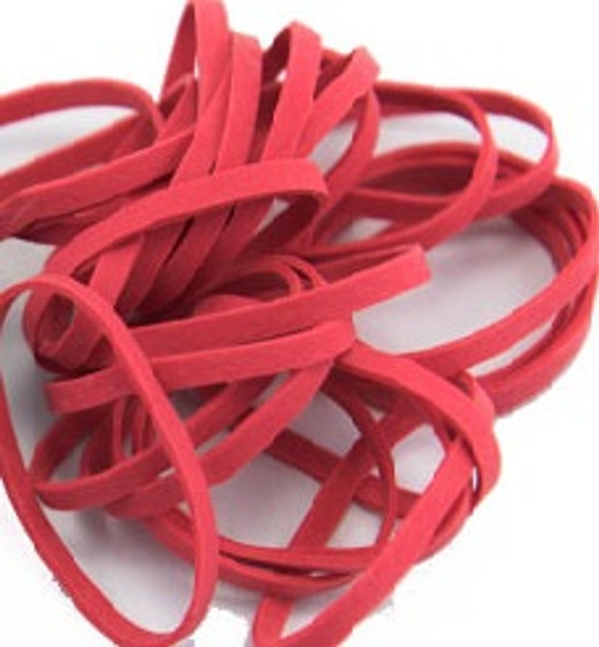 Premium Rubber Bands/ Thick Style -Red