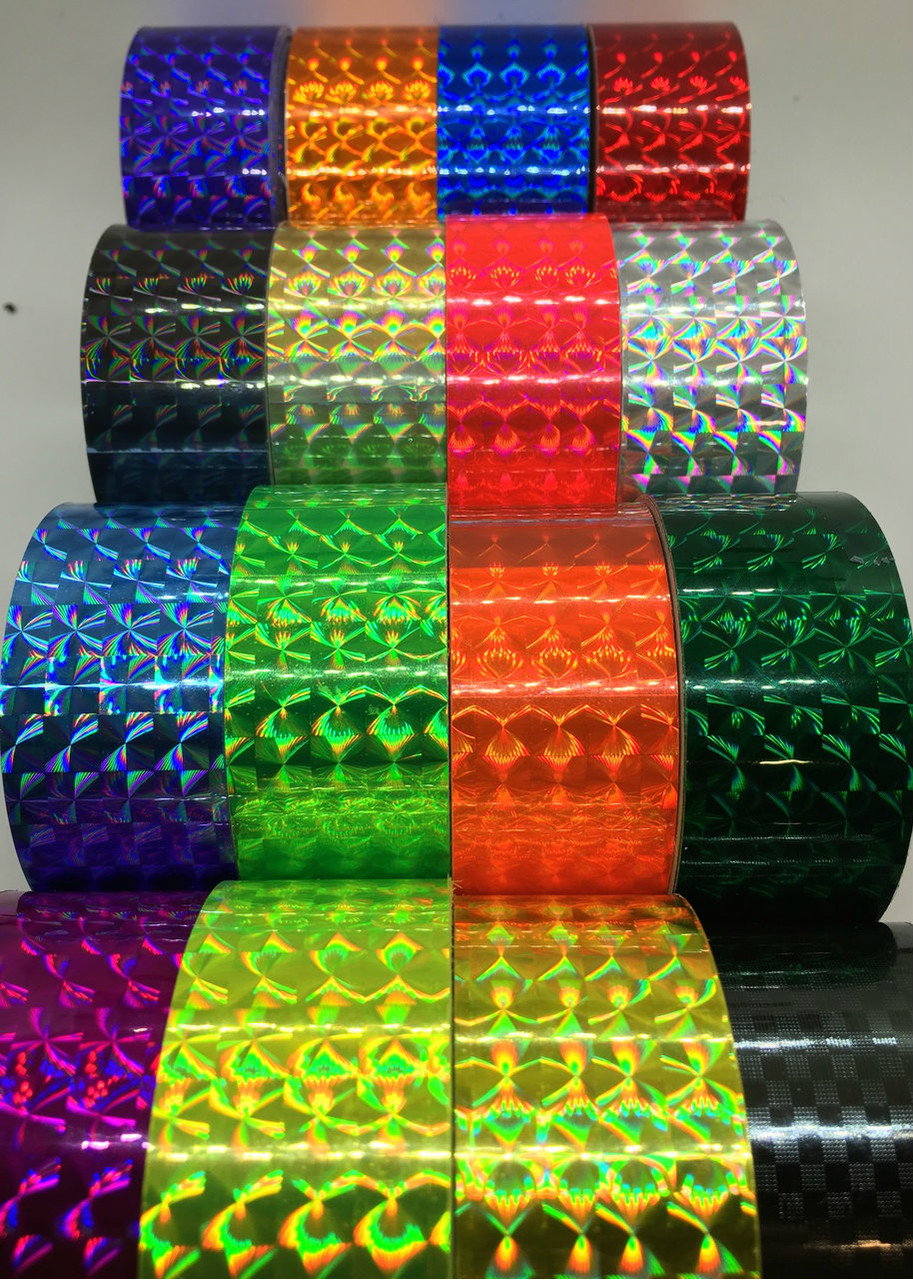 Glitter And Prism Coil Tape (price per foot) - Keystone Tattoo Supply