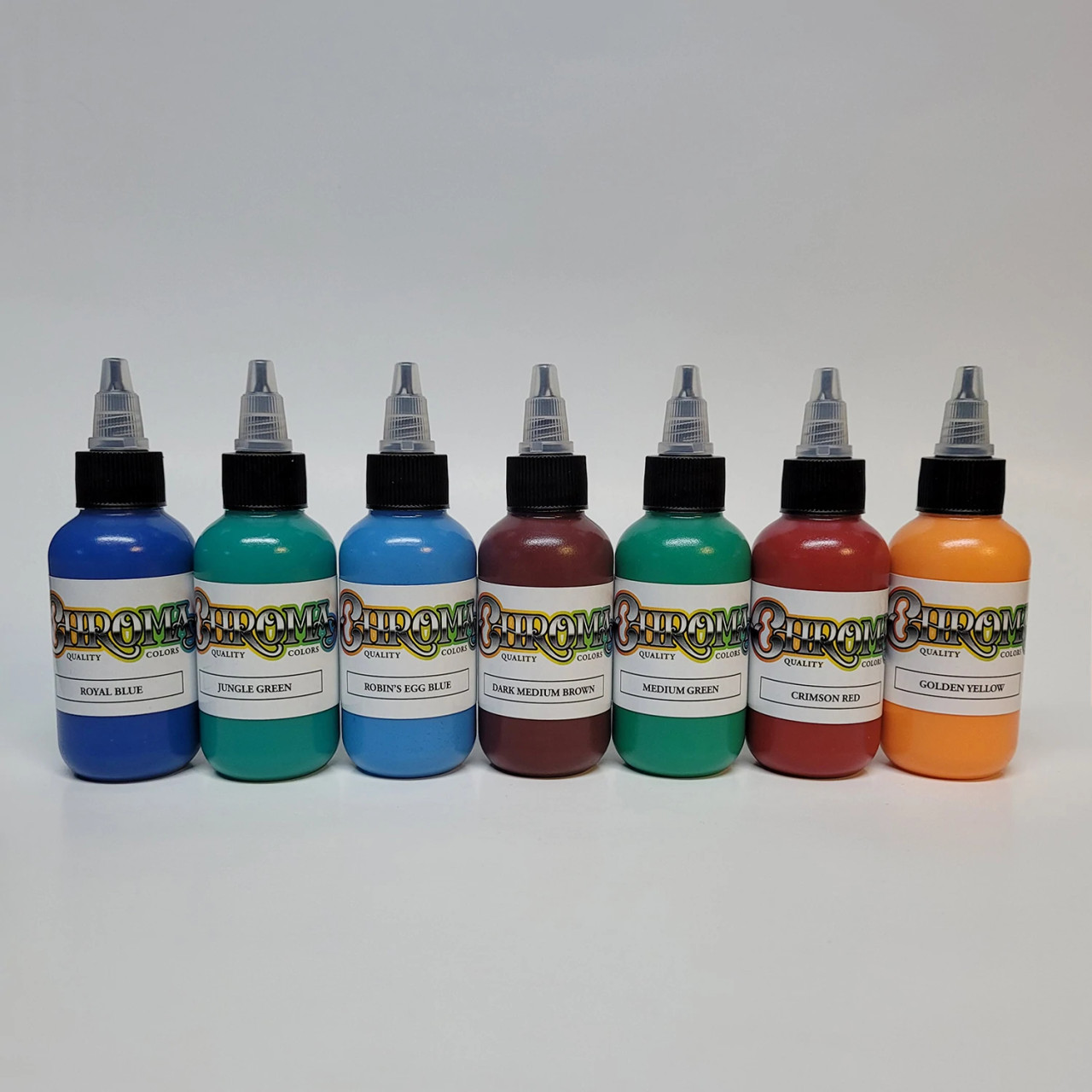 7 Color Old School Set - Keystone Tattoo Supply