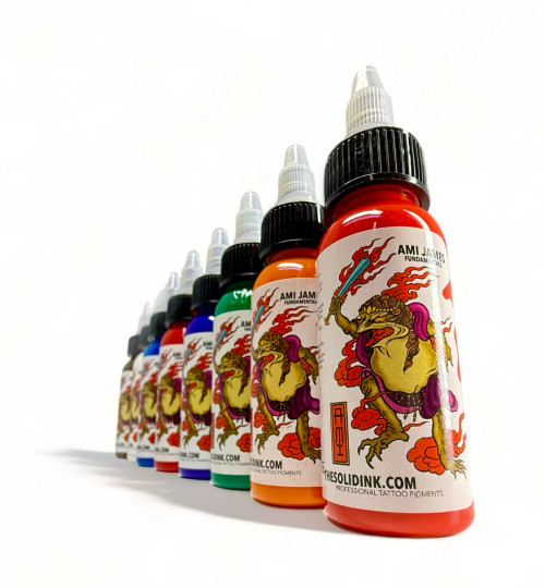 Tattoo Ink - Solid Ink - Color Sets - Keystone Tattoo Supply