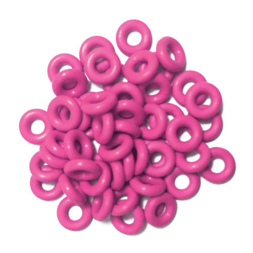 Armature Bar O-Rings - Hot Pink 