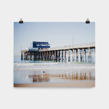 Newport Pier Poster Print