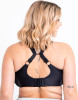 Smoothie Spacer Moulded T-Shirt Plunge Bra in Black