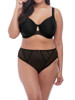 Charley Underwire Bandless Spacer Bra in Black