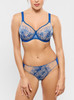 Agathe Underwired Full Cup in Blue Lazuli