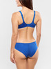 Agathe Underwired Low-Necked Bra in Blue Lazuli